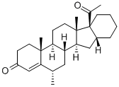 CAS#: 58212-84-3, (6a,16b,17a)-17-Acetyl-6-methyl-16,24-Cyclo-21-norchol-4-en-3-one