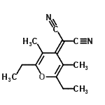 CAS#: 582297-82-3, (2,6-Diethyl-3,5-Dimethyl-4H-Pyran-4-Ylidene)Malononitrile