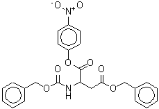 CAS 登录号：58238-28-1， 4-苄基1-(4-硝基苯基)N-[(苄氧基)羰基]天冬氨酸