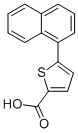CAS#: 58256-10-3, 5-(1-Naphthalenyl)-2-Thiophenecarboxylicacid