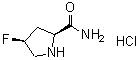 CAS 登录号：58281-79-1， (4S)-4-氟-L-脯氨酰胺盐酸盐(1:1)