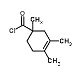 CAS#: 58286-30-9, 1,3,4-Trimethyl-3-Cyclohexene-1-Carbonyl Chloride