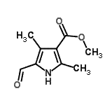 CAS#: 58298-68-3, Methyl 5-Formyl-2,4-Dimethyl-1H-Pyrrole-3-Carboxylate
