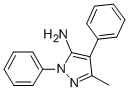 CAS 登录号：58314-81-1， 3-甲基-1,4-二苯基-1H-吡唑-5-胺