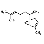 CAS#: 58319-06-5, (1S,5R)-2-Methyl-5-[(2S)-6-Methyl-5-Hepten-2-Yl]Bicyclo[3.1.0]Hex-2-Ene