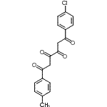CAS 登录号：58330-14-6， 1-(4-氯苯基)-6-(4-甲基苯基)-1,3,4,6-己烷四酮