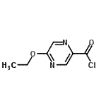 CAS 登录号：58333-67-8， 5-乙氧基-2-吡嗪甲酰氯