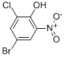 CAS 登录号：58349-01-2， 4-溴-2-氯-6-硝基苯酚
