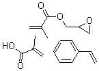 CAS#: 58353-15-4, 2-Methyl-2-Propenoic Acid Polymer With Ethenylbenzene And Oxiranylmethyl 2-Methyl-2-Propenoate