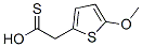 CAS 登录号：58386-00-8， (5-甲氧基-2-噻吩基)硫代乙酸