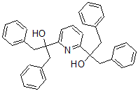 CAS#: 58451-84-6, alpha,alpha,alpha',alpha'-Tetrabenzyl-2,6-Pyridinedimethanol