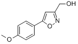 CAS 登录号：58492-77-6， (5-(4-甲氧基苯基)异恶唑-3-基)甲醇