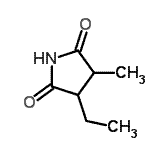 CAS 登录号：58501-92-1， 3-乙基-4-甲基-2,5-吡咯烷二酮