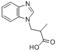 CAS#: 58555-21-8, 3-Benzoimidazol-1-Yl-2-Methyl-Propionic Acid