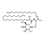 CAS 登录号：586-02-7， N-[(4E)-1-(beta-D-吡喃半乳糖基氧基)-3-羟基-4-十八碳烯-2-基]-2-羟基二十四n酰胺