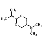 CAS#: 58620-03-4, cis-2-Isopropyl-N,N-Dimethyl-1,3-Dioxan-5-Amine