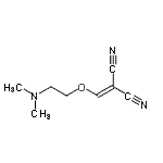 CAS 登录号：586374-35-8， {[2-(二甲基氨基)乙氧基]亚甲基}丙二腈
