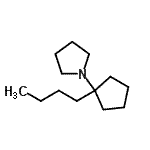 CAS#: 58665-12-6, 1-(1-Butylcyclopentyl)Pyrrolidine