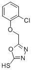 CAS#: 58695-63-9, 5-(2-Chloro-Phenoxymethyl)-[1,3,4]Oxadiazole-2-Thiol