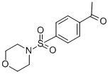 CAS 登录号：58722-35-3， 1-[4-(吗啉-4-磺酰基)-苯基]-乙酮