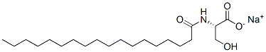 CAS 登录号：58725-55-6， N-硬脂酰-L-丝氨酸钠