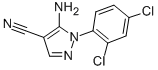 CAS 登录号：58791-79-0， 5-氨基-1-(2,4-二氯苯基)-1H-吡唑-4-甲腈