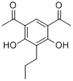 CAS 登录号：58805-52-0， 1-(5-乙酰基-2,4-二羟基-3-丙基苯基)乙烷-1-酮