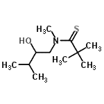 CAS#: 58832-29-4, N-(2-Hydroxy-3-Methylbutyl)-N,2,2-Trimethylpropanethioamide