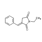 CAS#: 588672-30-4, (3E)-3-Benzylidene-1-Ethyl-2,5-Pyrrolidinedione