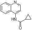 CAS 登录号：588679-96-3， N-4-喹啉基-环丙烷甲酰胺