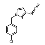 CAS#: 588695-59-4, 1-(4-Chlorobenzyl)-3-Isothiocyanato-1H-Pyrazole
