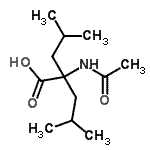 CAS 登录号：588708-33-2， N-乙酰基-2-异丁基亮氨酸