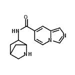CAS#: 588725-15-9, N-(2-Azabicyclo[2.2.1]Hept-6-Yl)Imidazo[1,5-a]Pyridine-7-Carboxamide