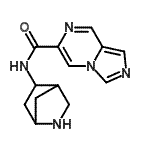 CAS#: 588725-52-4, N-(2-Azabicyclo[2.2.1]Hept-5-Yl)Imidazo[1,5-a]Pyrazine-6-Carboxamide