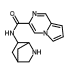 CAS#: 588725-71-7, N-(2-Azabicyclo[2.2.1]Hept-6-Yl)Pyrrolo[1,2-a]Pyrazine-3-Carboxamide