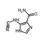 CAS 登录号：58886-57-0， 4-(氰基氨基)-1H-咪唑-5-甲酰胺