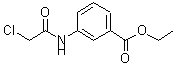 CAS 登录号：58915-19-8， 3-[(氯乙酰基)氨基]苯甲酸乙酯