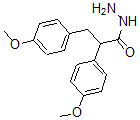 CAS 登录号：58973-46-9， 4-甲氧基-alpha-(4-甲氧基苯基)氢化肉桂酰肼
