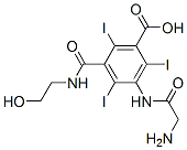 CAS#: 59017-39-9, 3-[(Aminoacetyl)Amino]-5-[[(2-Hydroxyethyl)Amino]Carbonyl]-2,4,6-Triiodobenzoic Acid