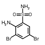 CAS#: 59018-47-2, 2-Amino-3,5-Dibromobenzenesulfonamide