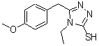 CAS#: 590354-46-4, 4-Ethyl-5-(4-Methoxybenzyl)-4H-1,2,4-Triazole-3-Thiol