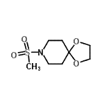 CAS 登录号：59039-18-8， 8-(甲基磺酰基)-1,4-二氧杂-8-氮杂螺[4.5]癸烷