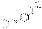 CAS 登录号：59058-37-6， 2-[4-(苄氧基)苯氧基]-丙酸