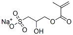 CAS 登录号：5906-94-5， 2-羟基-3-(甲基丙烯酰氧基)-1-丙烷磺酸钠盐