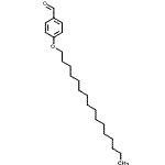 CAS 登录号：59117-18-9， 4-(十六烷氧基)苯甲醛