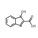 CAS 登录号：59118-50-2， 1-羟基-1H-苯并咪唑-2-羧酸
