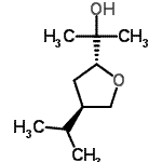 CAS 登录号：591209-20-0， 2-[(2R,4R)-4-异丙基四氢-2-呋喃基]-2-丙醇