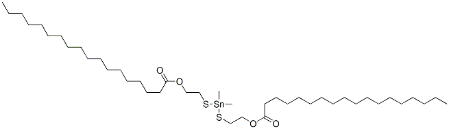 CAS#: 59138-44-2, (Dimethylstannylene)Bis(Thioethane-1,2-Diyl) Distearate