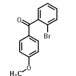CAS 登录号：59142-63-1， (2-溴苯基)(4-甲氧基苯基)甲酮