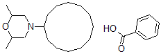 CAS 登录号：59145-63-0， 4-环十二烷基-2,6-二甲基吗啉苯甲酸盐